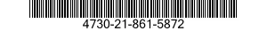 4730-21-861-5872 ADAPTER,STRAIGHT,PIPE TO TUBE 4730218615872 218615872