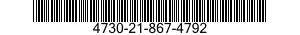 4730-21-867-4792 ADAPTER,STRAIGHT,PIPE TO BOSS 4730218674792 218674792