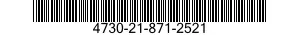 4730-21-871-2521 COUPLING,PIPE 4730218712521 218712521