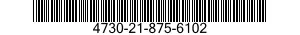 4730-21-875-6102 NIPPLE,PIPE 4730218756102 218756102
