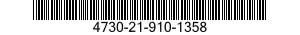 4730-21-910-1358 CAP,QUICK DISCONNECT 4730219101358 219101358