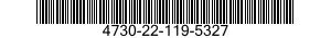 4730-22-119-5327 PLUG,MACHINE THREAD 4730221195327 221195327