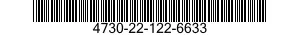 4730-22-122-6633 NIPPLE,QUICK-DISCONNECT 4730221226633 221226633