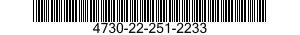 4730-22-251-2233 BUSHING,MACHINE THREAD 4730222512233 222512233