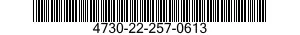 4730-22-257-0613 PLUG,MACHINE THREAD 4730222570613 222570613