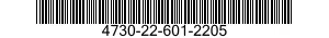 4730-22-601-2205 COUPLING HALF,QUICK DISCONNECT 4730226012205 226012205