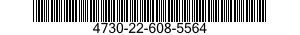4730-22-608-5564 ADAPTER,STRAIGHT,FLANGE TO BOSS 4730226085564 226085564