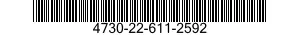 4730-22-611-2592 THREAD PIECE,UNION 4730226112592 226112592