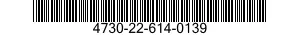 4730-22-614-0139 ADAPTER,STRAIGHT,FLANGE TO PIPE 4730226140139 226140139