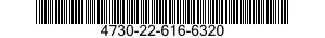 4730-22-616-6320 NIPPLE,HOSE 4730226166320 226166320