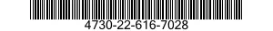 4730-22-616-7028 ADAPTER,STRAIGHT,PIPE TO TUBE 4730226167028 226167028