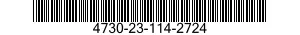 4730-23-114-2724 ADAPTER BODY,TUBE-HOSE 4730231142724 231142724