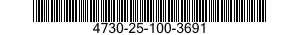 4730-25-100-3691 COUPLING ASSEMBLY,QUICK DISCONNECT 4730251003691 251003691