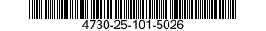 4730-25-101-5026 INVERTED NUT,TUBE COUPLING 4730251015026 251015026