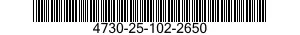 4730-25-102-2650  4730251022650 251022650