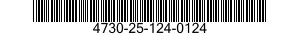 4730-25-124-0124 RACCORD DROIT EQUIP 4730251240124 251240124
