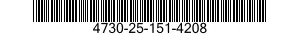 4730-25-151-4208 BOLT,FLUID PASSAGE 4730251514208 251514208