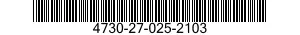 4730-27-025-2103 CLAMP,PIPE,ANCHOR AND REINFORCEMENT 4730270252103 270252103