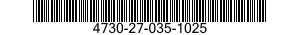 4730-27-035-1025 SOCKET ASSEMBLY,HOSE FLANGE 4730270351025 270351025