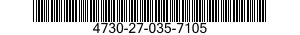 4730-27-035-7105 COUPLING,PIPE 4730270357105 270357105
