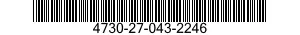 4730-27-043-2246 INVERTED NUT,TUBE COUPLING 4730270432246 270432246