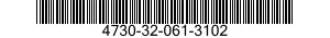 4730-32-061-3102 NUT,HOSE COUPLING 4730320613102 320613102