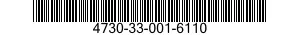 4730-33-001-6110 REDUCER,HOSE 4730330016110 330016110