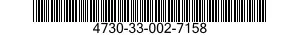 4730-33-002-7158 ELBOW ASSEMBLY,PIPE 4730330027158 330027158