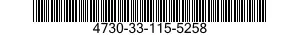 4730-33-115-5258 CLAMP,HOSE 4730331155258 331155258