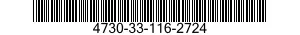 4730-33-116-2724 NIPPLE,HOSE 4730331162724 331162724