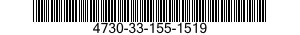 4730-33-155-1519 CAP,PIPE,RAPID ACTION COUPLED 4730331551519 331551519