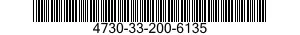 4730-33-200-6135 NIPPLE,PIPE 4730332006135 332006135