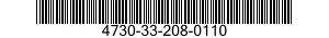 4730-33-208-0110 ADAPTER,STRAIGHT,PIPE TO GAS FITTING 4730332080110 332080110