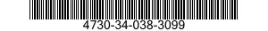4730-34-038-3099 ADAPTER,STRAIGHT,HOSE TO BOSS 4730340383099 340383099