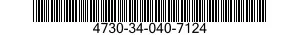 4730-34-040-7124 COUPLING,PIPE 4730340407124 340407124
