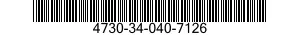 4730-34-040-7126 ELBOW,FLANGE TO PIPE 4730340407126 340407126