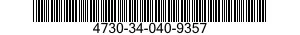 4730-34-040-9357 ADAPTER,STRAIGHT,FLANGE TO PIPE 4730340409357 340409357