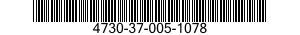 4730-37-005-1078 CLAMP;TURBOCHARGE, 4730370051078 370051078