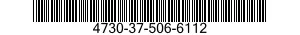 4730-37-506-6112 ADAPTER,STRAIGHT,HOSE TO BOSS 4730375066112 375066112