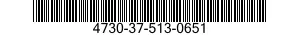 4730-37-513-0651 UNION,TUBE 4730375130651 375130651