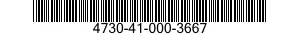 4730-41-000-3667 ELBOW,HOSE 4730410003667 410003667