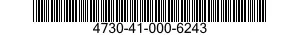 4730-41-000-6243 ELBOW,HOSE 4730410006243 410006243