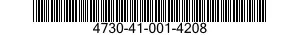 4730-41-001-4208 COUPLING HALF,QUICK DISCONNECT 4730410014208 410014208