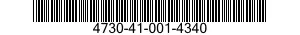 4730-41-001-4340 CLAMP,HOSE 4730410014340 410014340