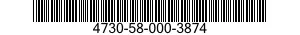 4730-58-000-3874 CLAMP,HOSE 4730580003874 580003874