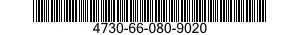 4730-66-080-9020 CLAMP,HOSE 4730660809020 660809020