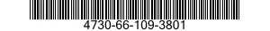 4730-66-109-3801 COUPLING,PIPE 4730661093801 661093801