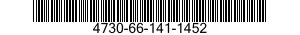 4730-66-141-1452 ADAPTER,STRAIGHT,PIPE TO BOSS 4730661411452 661411452