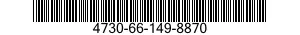 4730-66-149-8870 ADAPTER,STRAIGHT,PIPE TO HOSE 4730661498870 661498870