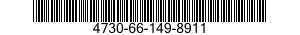 4730-66-149-8911 ADAPTER,STRAIGHT,PIPE TO HOSE 4730661498911 661498911